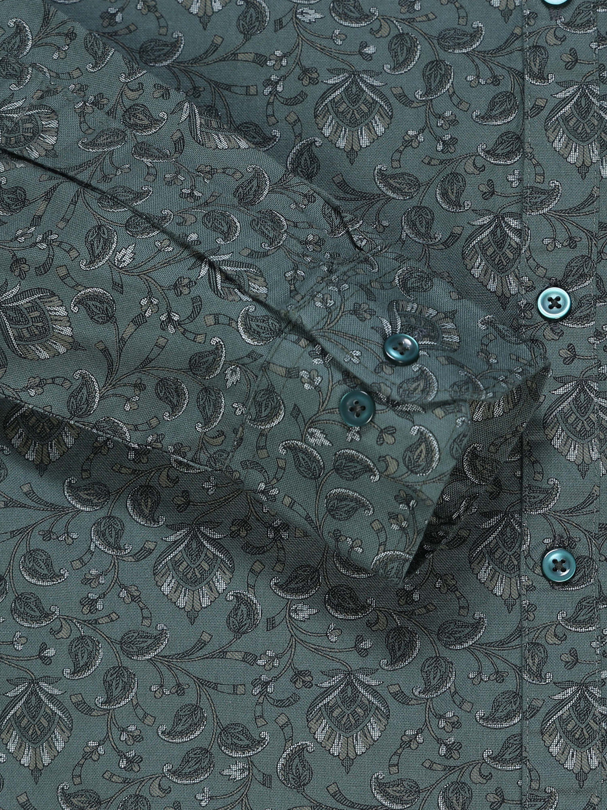 Men's Linen Printed Casual Shirt