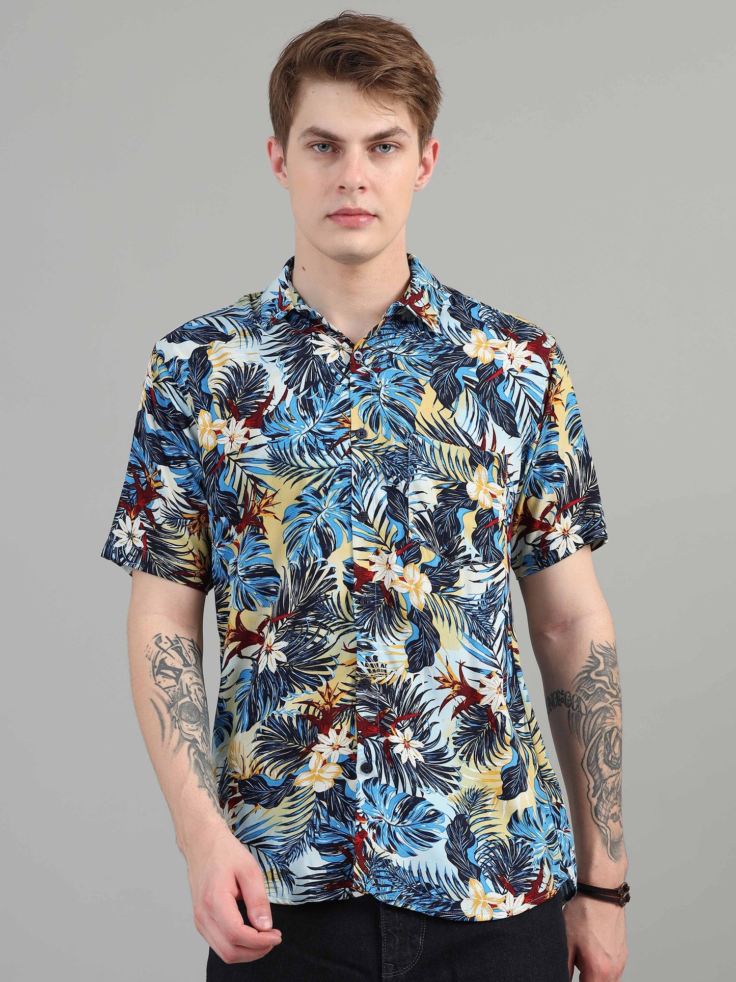 Tropical Printed Shirt for men