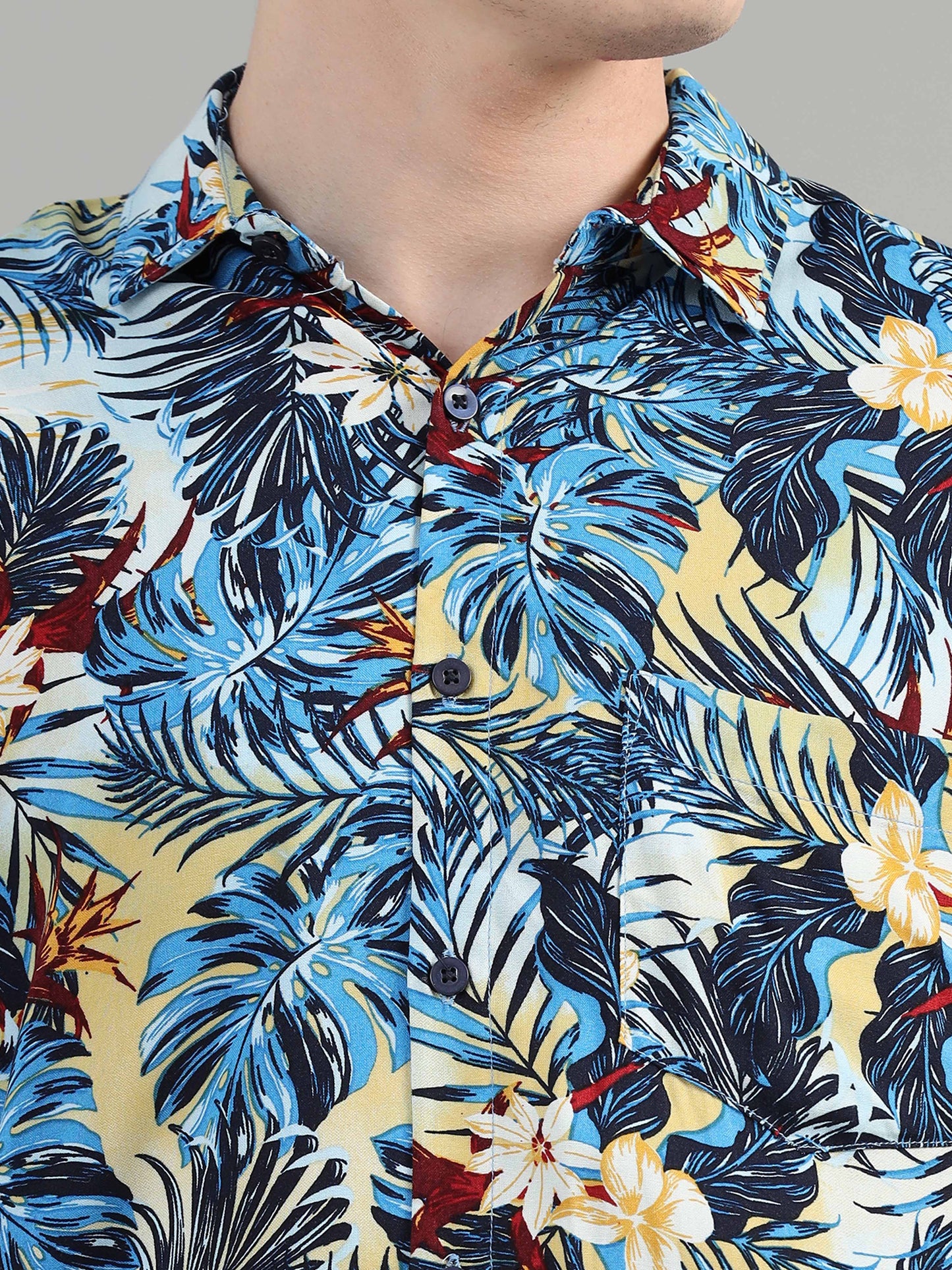 Tropical Printed Shirt for men