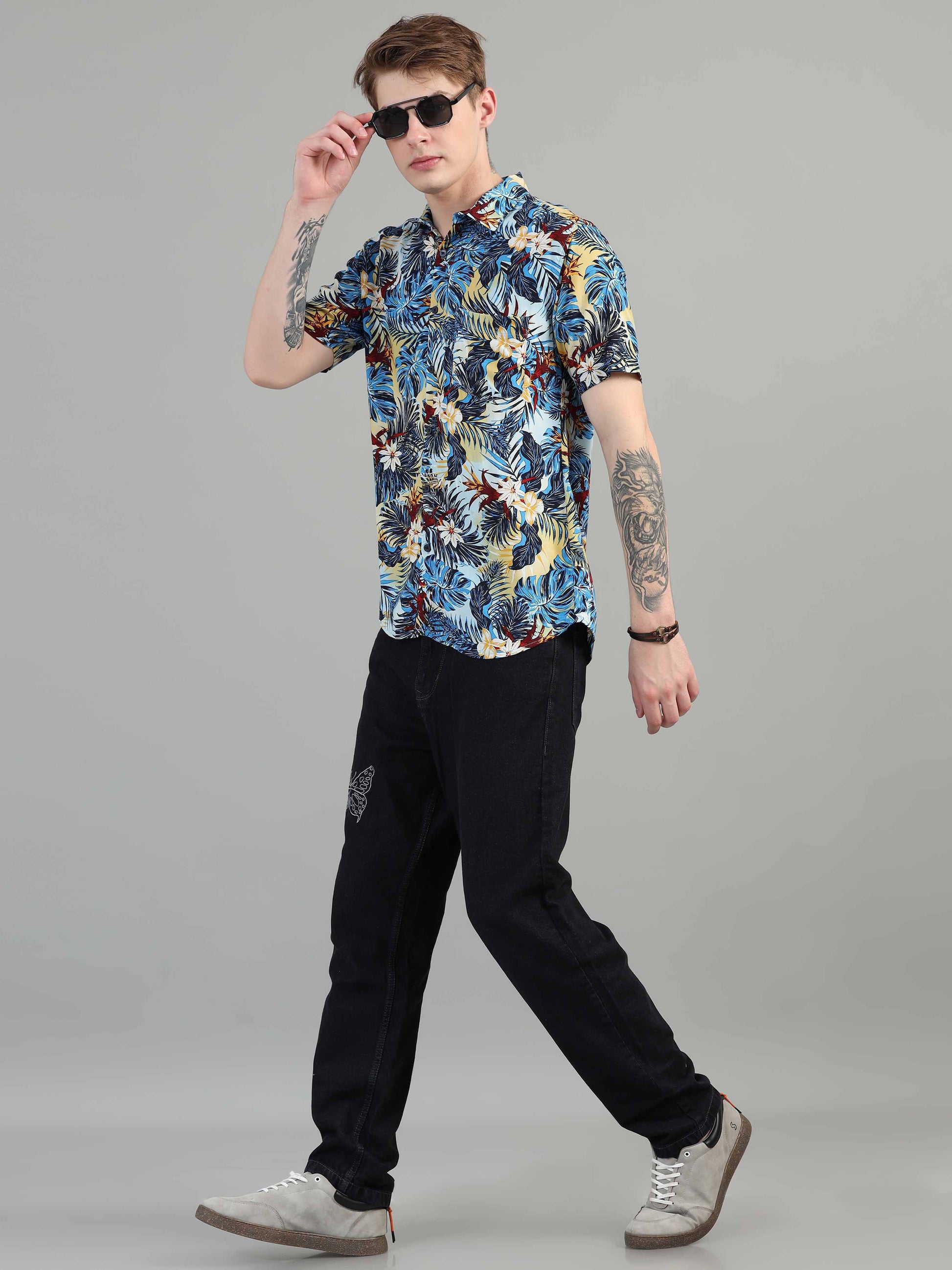 Tropical Printed Shirt for men