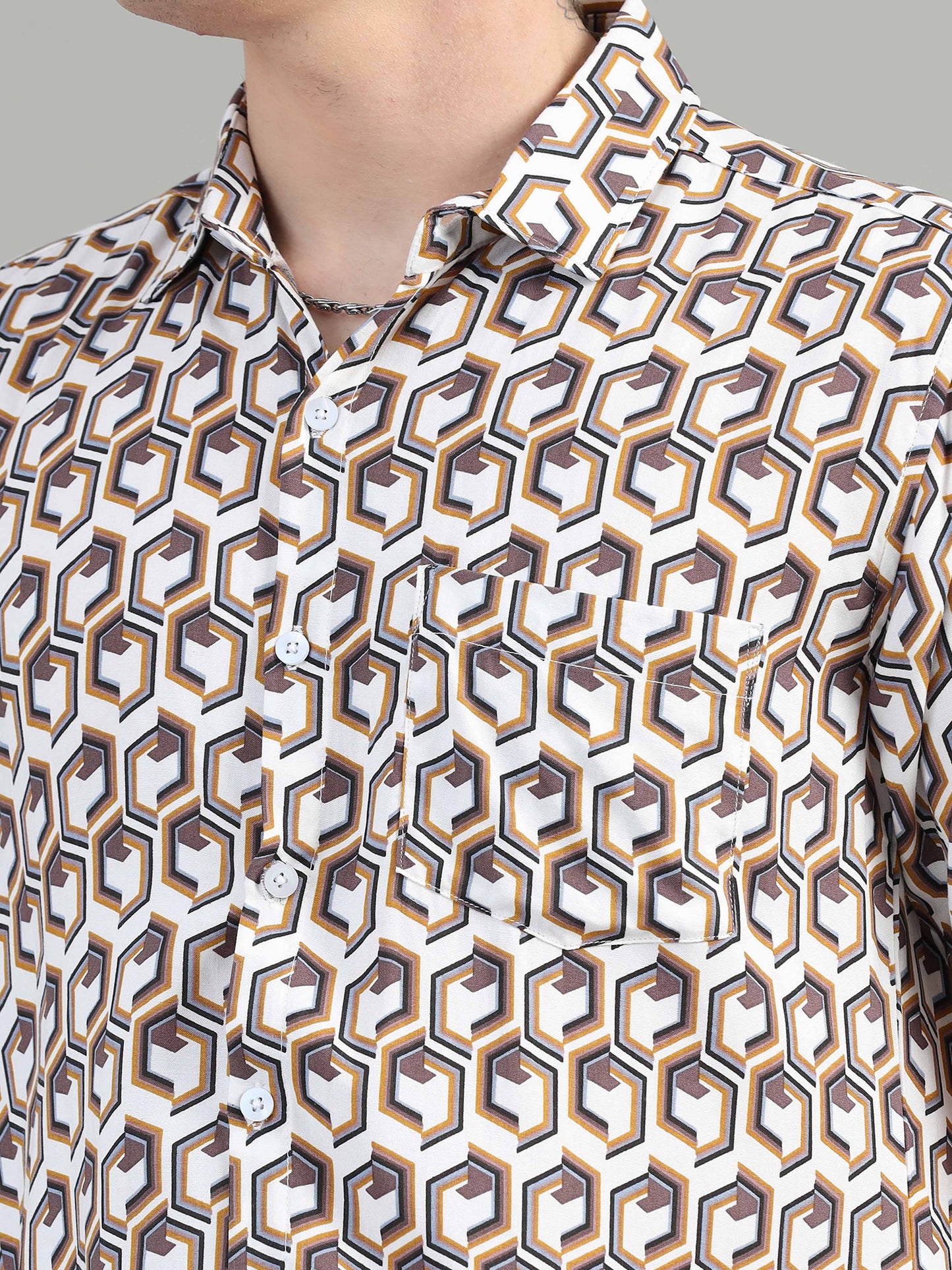 Hexa Printed Shirt for men