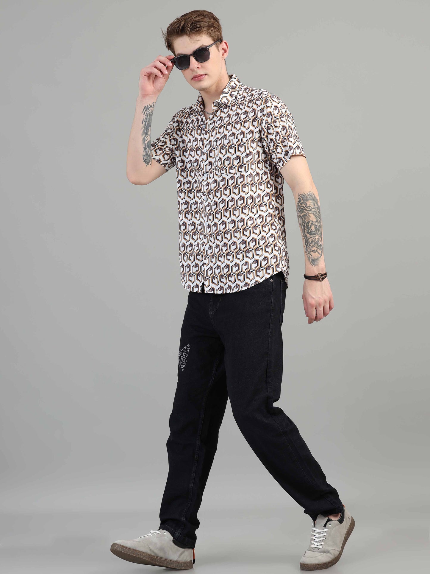 Hexa Printed Shirt for men