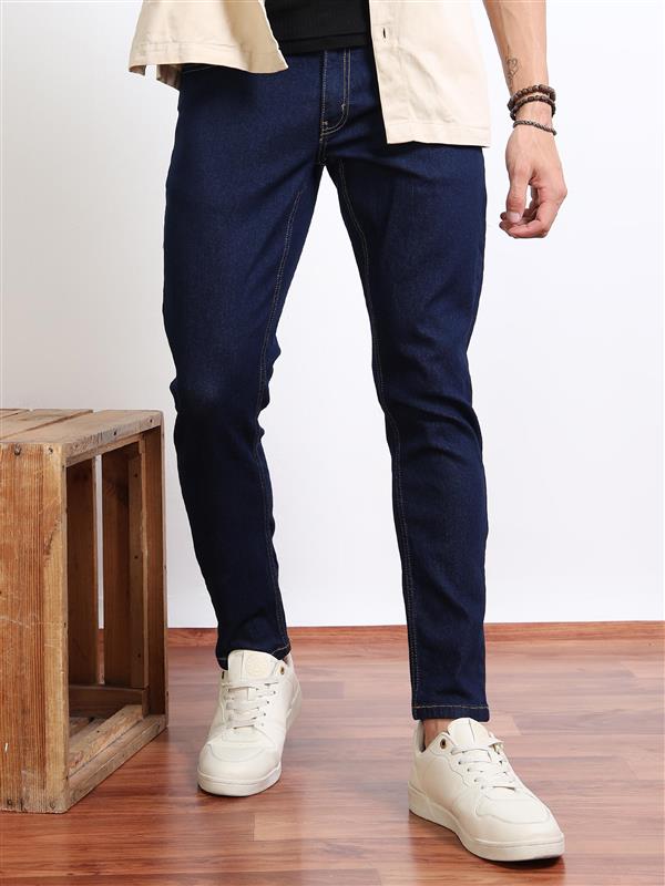 Men’s Indigo BlueSlim Fit Jeans by Black Thread