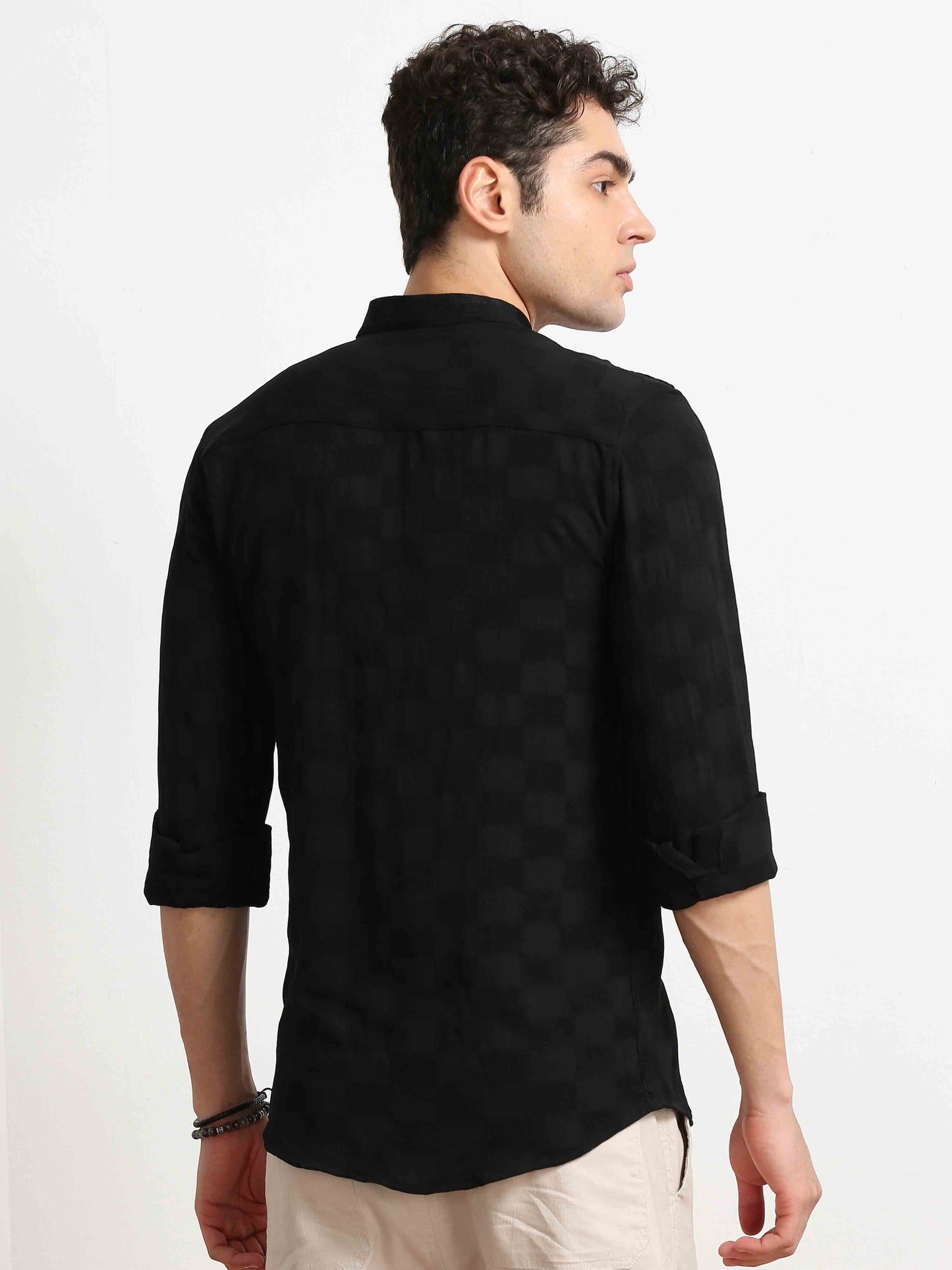 Black Box Textured shirt for men 