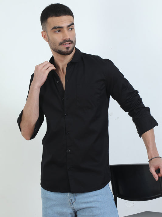 Black Shirt Combination For Men