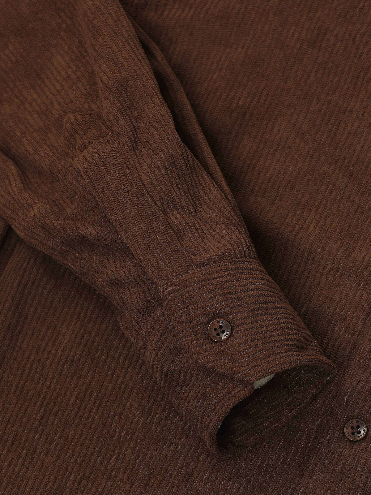 Brown Full sleeve Corduroy Shirts