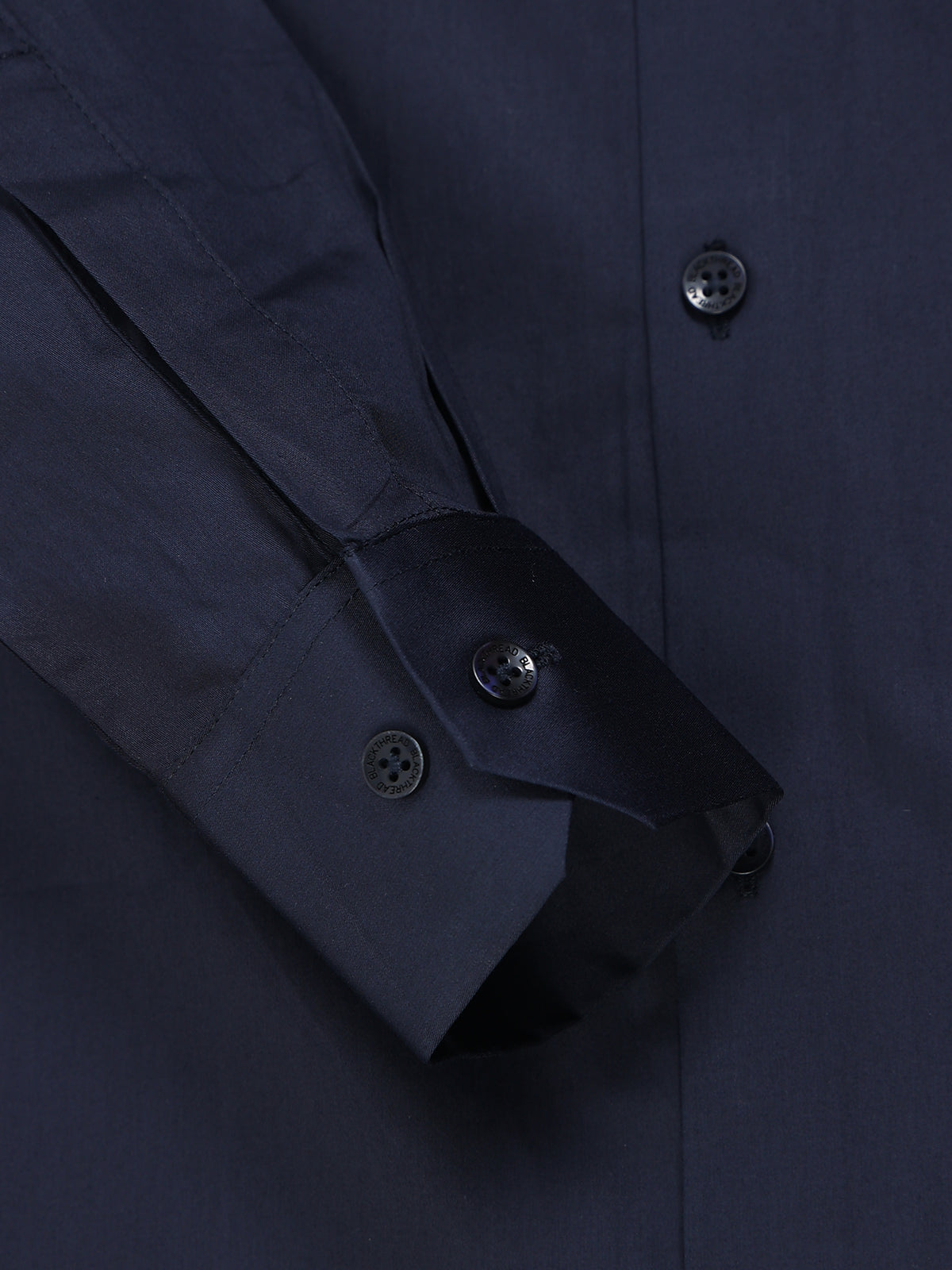 Men's Navy Blue Diamond Grid Stone Work
