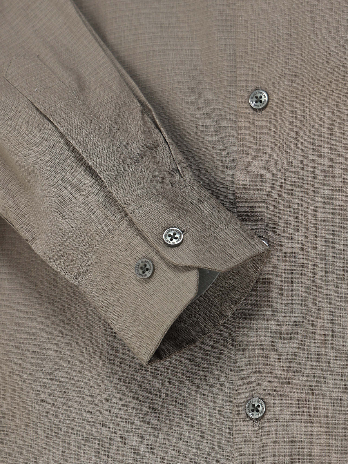 Men's Linen Olive Green Cocktail Glass Embroidery