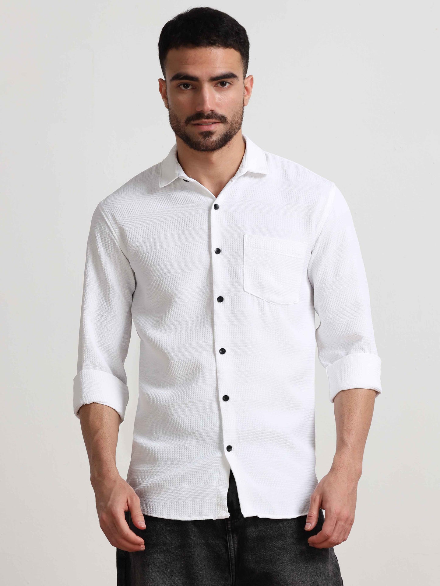 Moon Mist Men's Popcorn Shirt