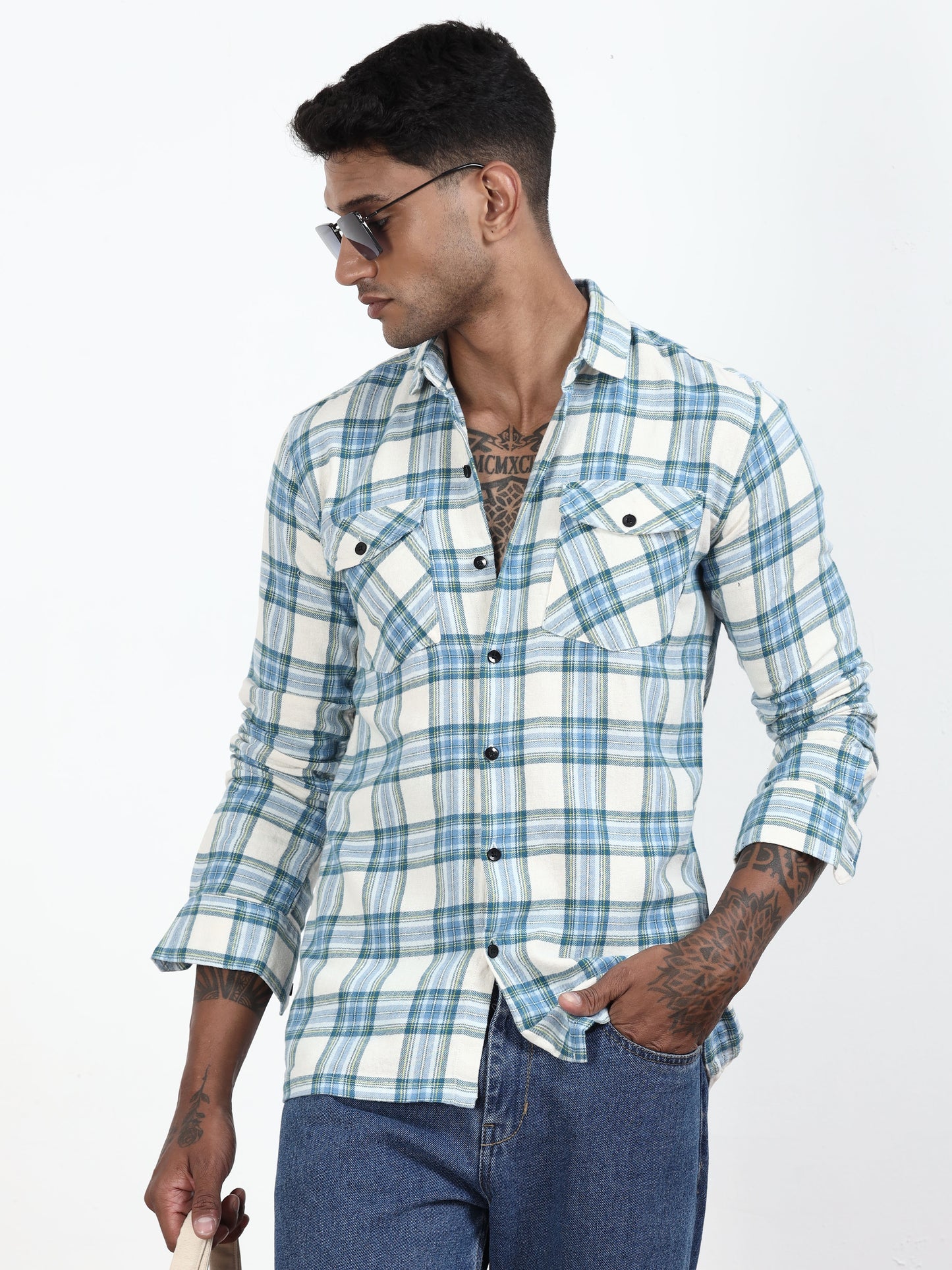 Blue Checks Shirt