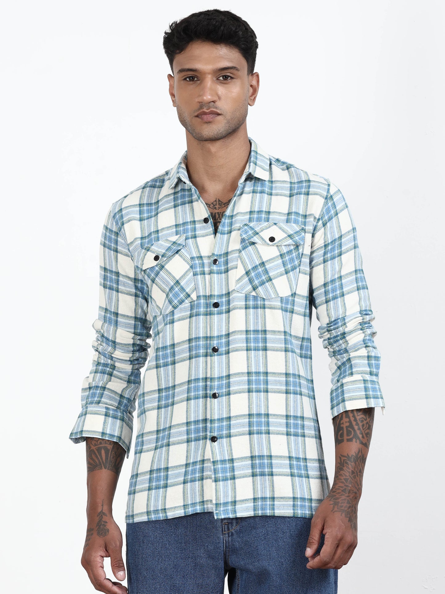 Blue Checks Shirt