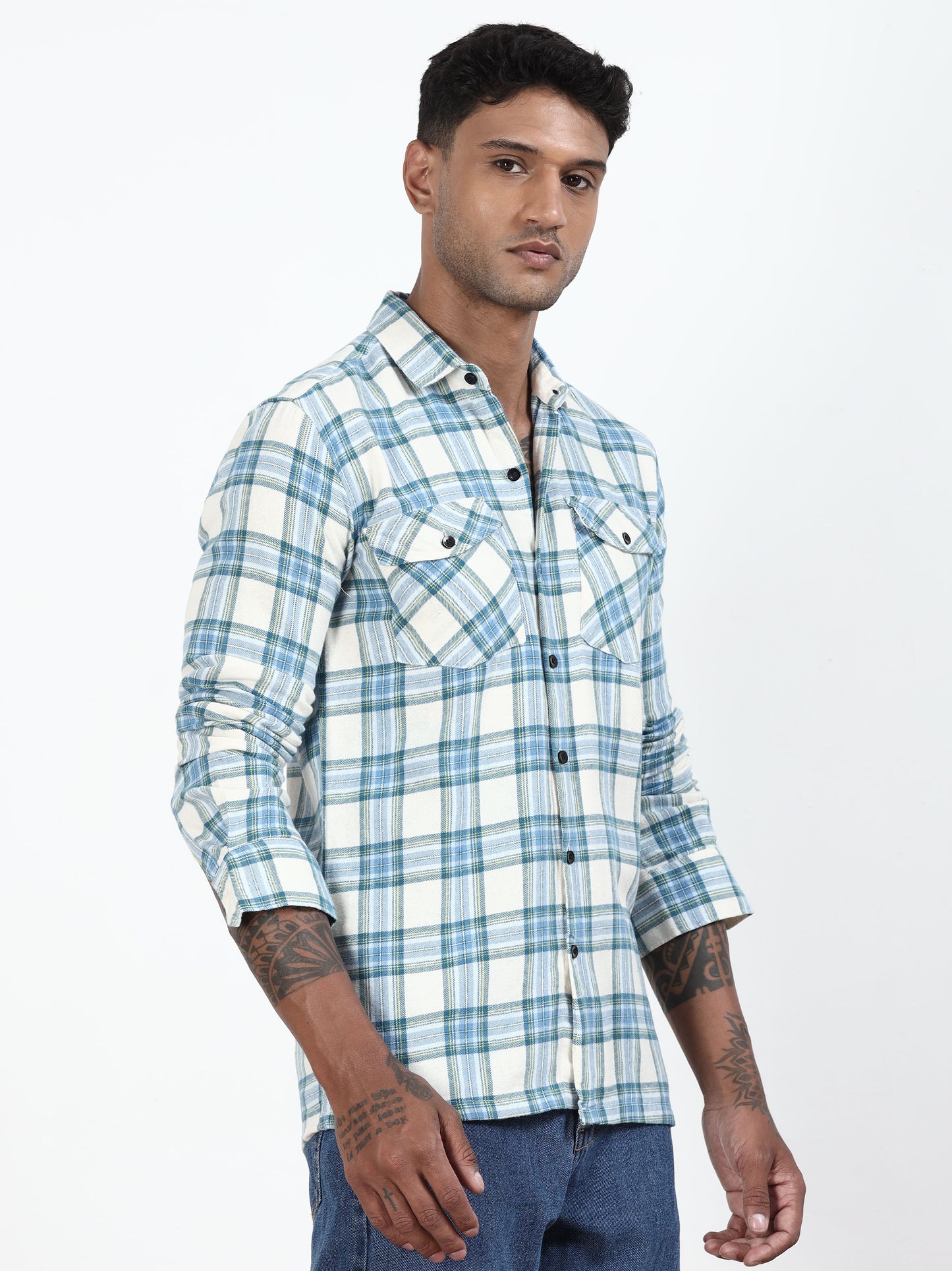 Blue Checks Shirt