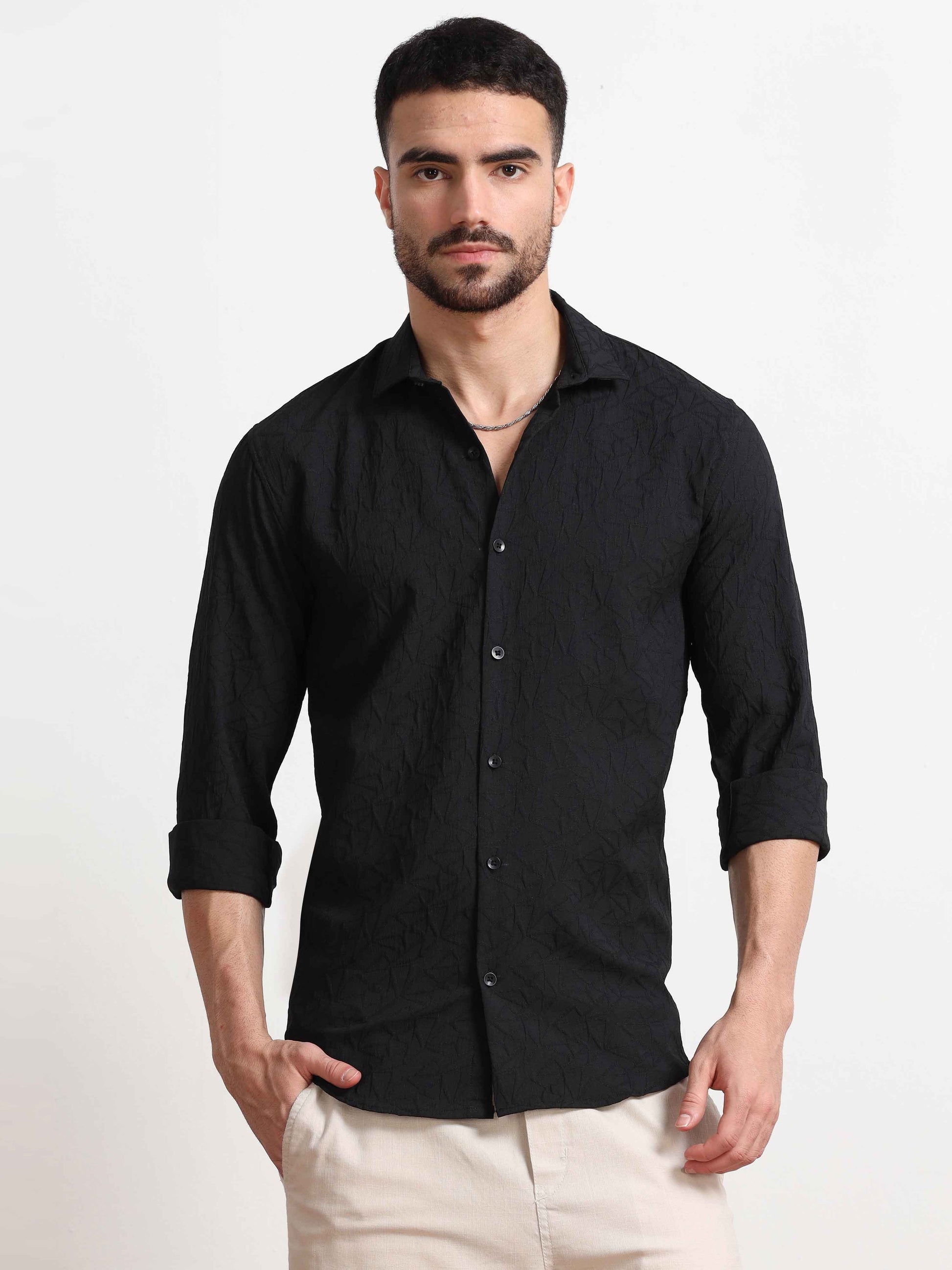 Black Shirt for Men