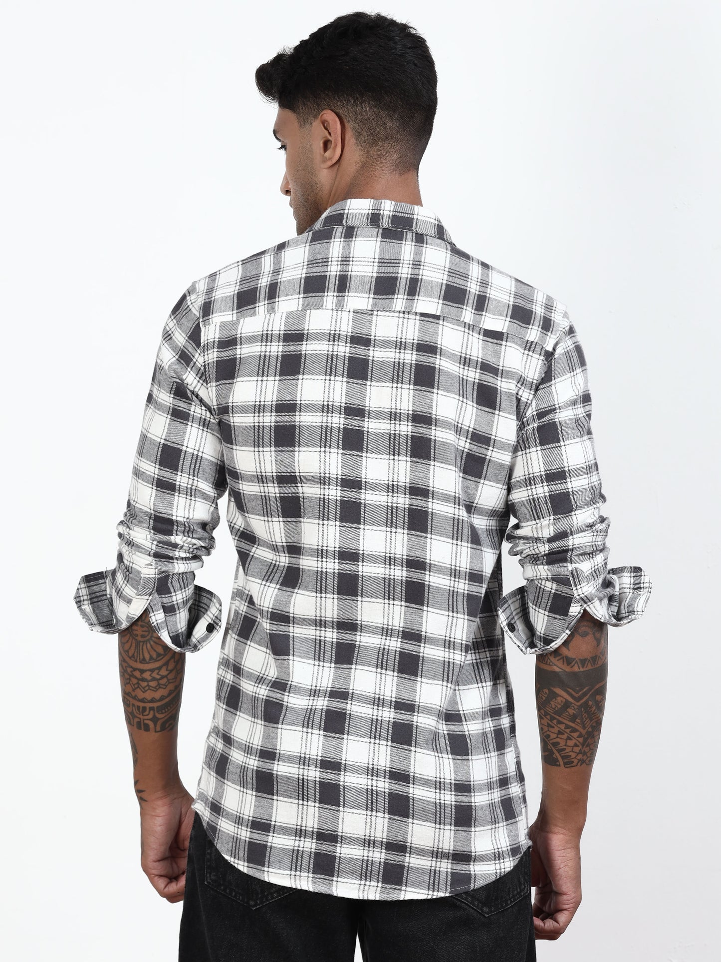 Grey Checks Shirt